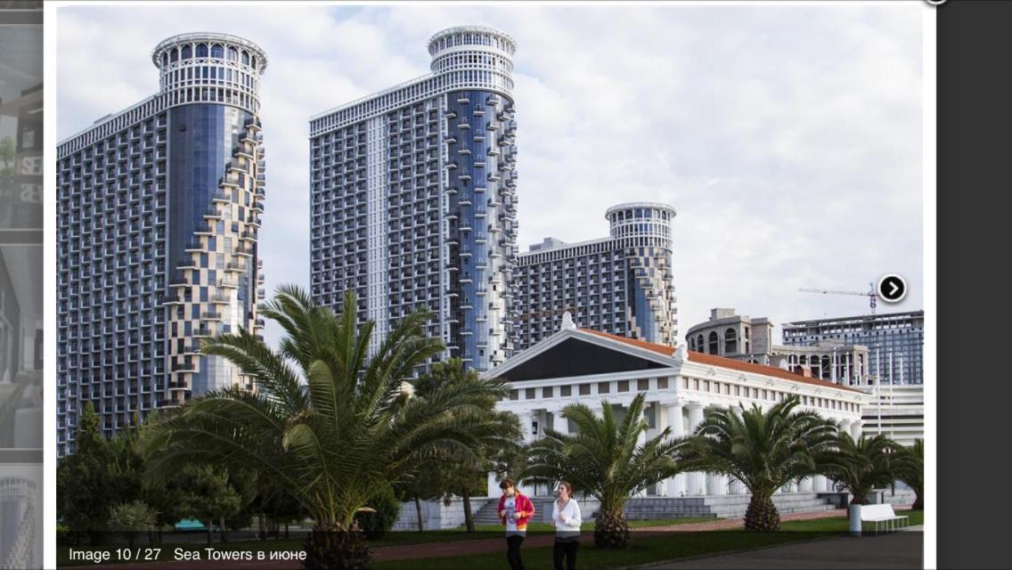 Apartment Sea Tower Khimshiashvili 15 Batumi Eksteriør billede