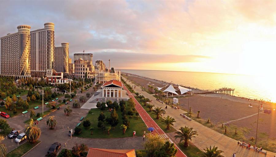 Apartment Sea Tower Khimshiashvili 15 Batumi Eksteriør billede